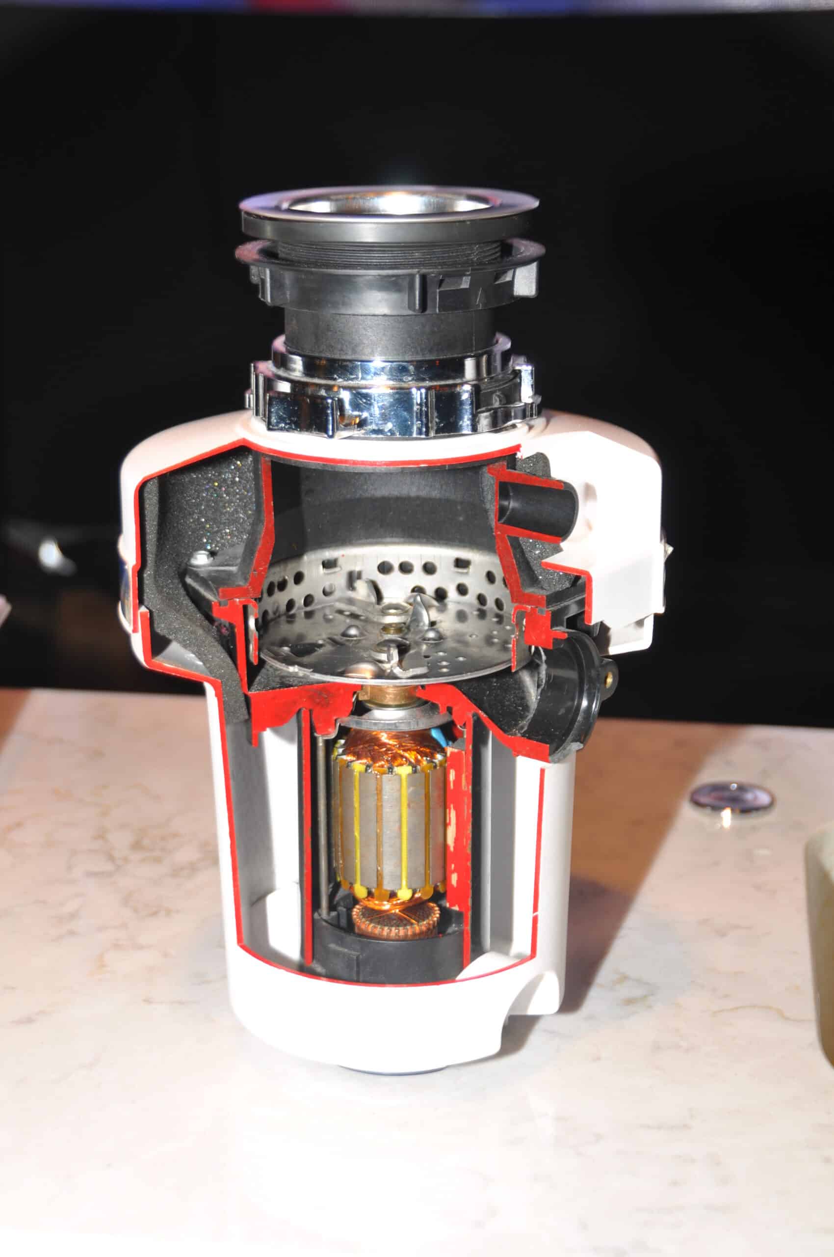 how does a garbage disposal work