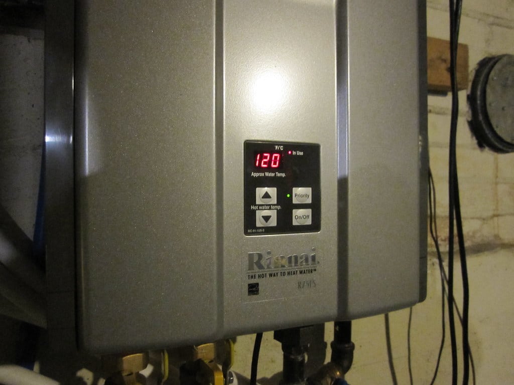 Tankless water heater repair