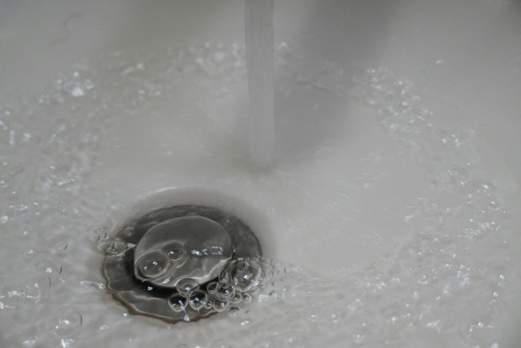 clogged sink drain